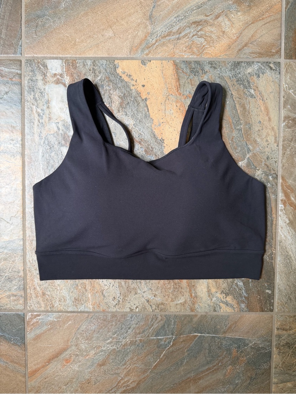 Nike Alate Ellipse Longline Sports Bra Black Medium Support Padded Plus Size 2X